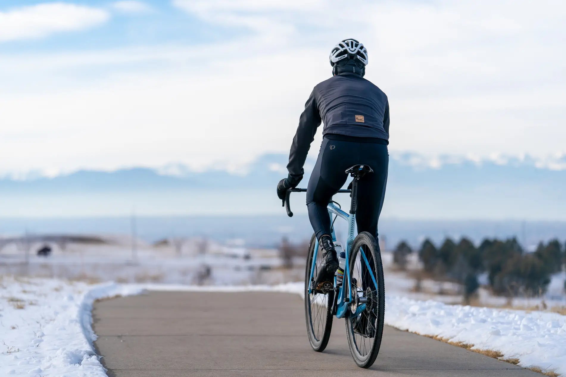 Water resistant cycling fashion tights