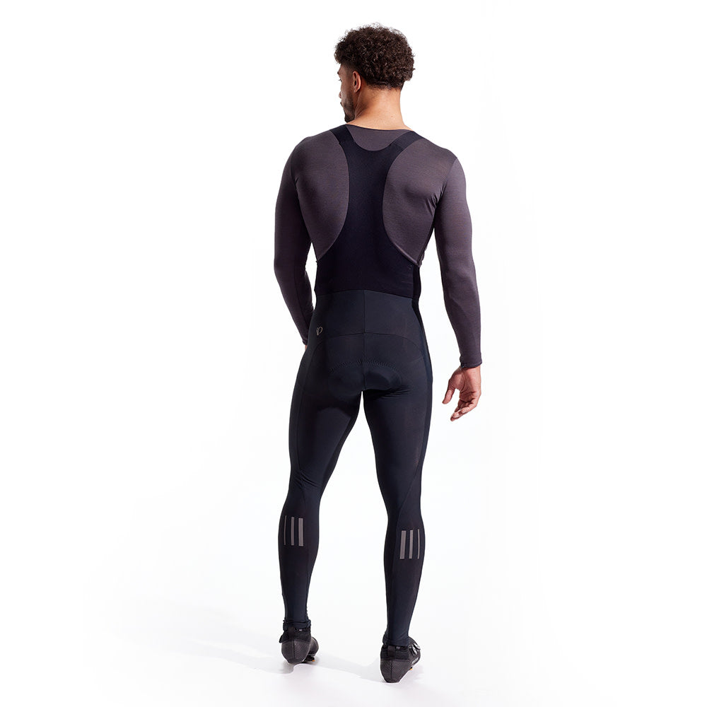 Winter Thermo Cycling Bib Tights Black for Men