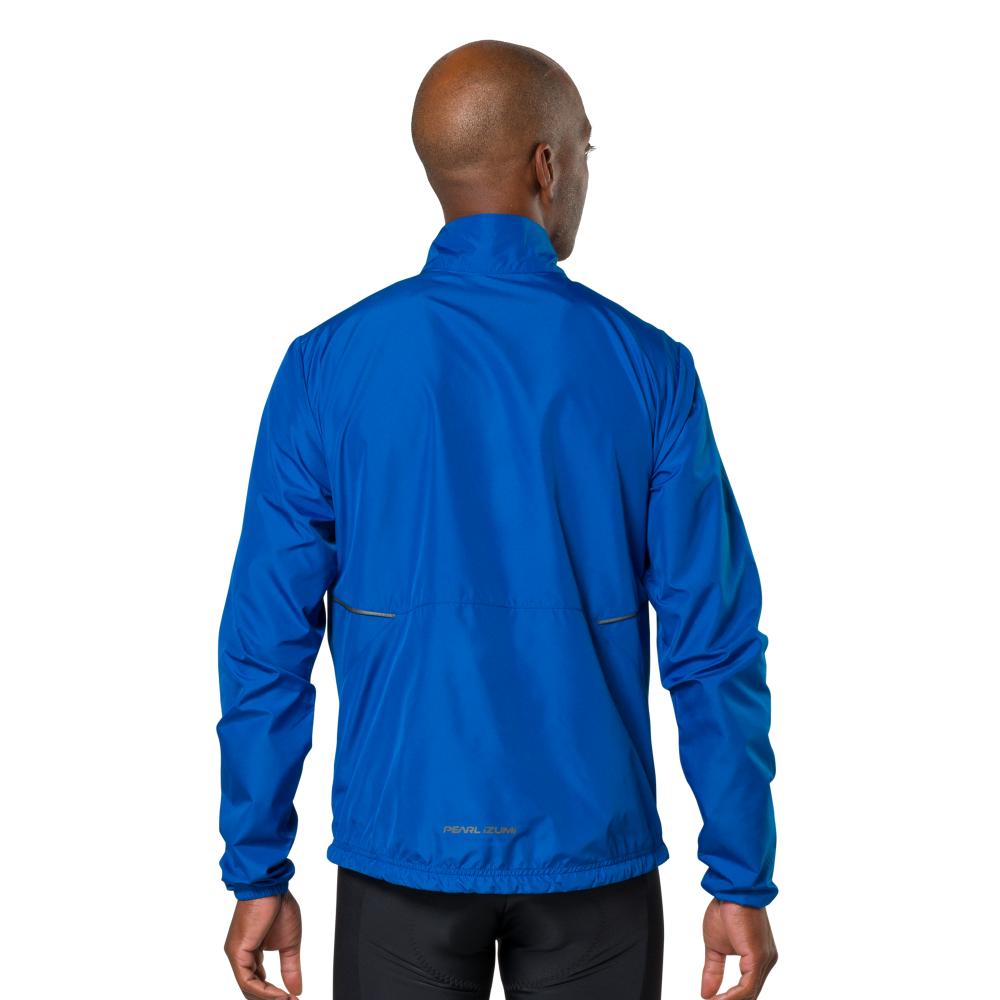 Pearl iZumi Reflective Logo Sleeve Windbreaker Running Jacket Mens good Medium