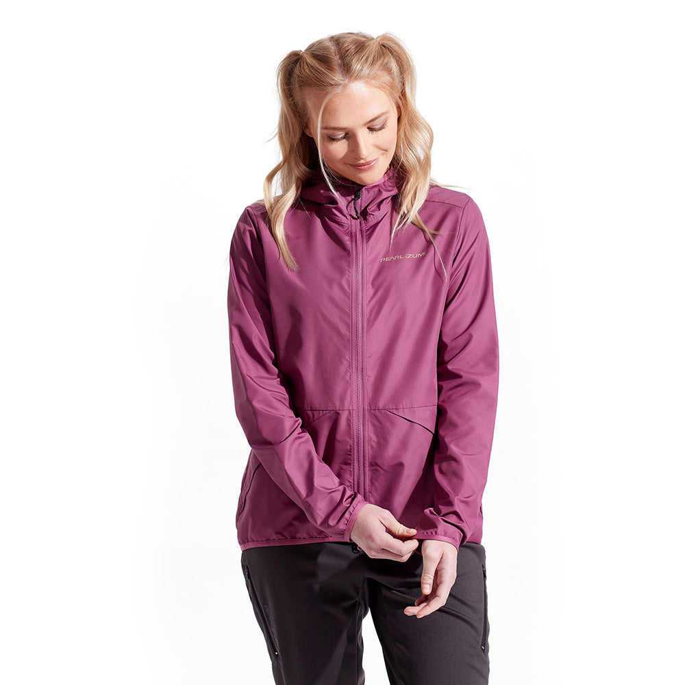 Womens purple outlet rain jacket