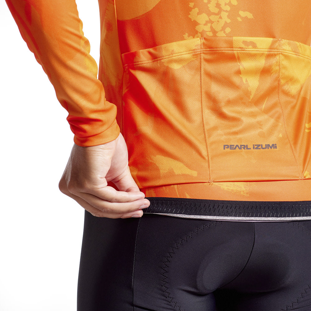 Pearl Izumi Long Sleeve Cycling Jersey In Fat Tire Amber Ale Motif / store Beer Merch