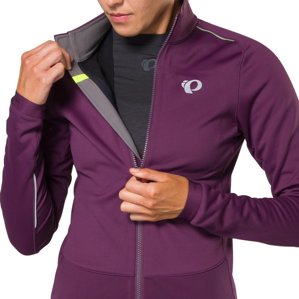 Women s Pro Winter Jacket Dark Violet L by Pearl Izumi